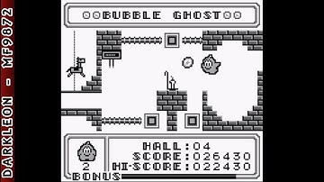 Game Boy - Bubble Ghost © 1990 FCI - Gameplay