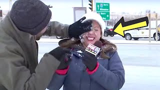 FUNNY News Reporter Moments and FAILS 📺