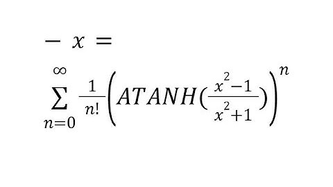 ATANH Taylor Maclaurin SERIESSUM LINEST POLYNOMIAL REGRESSION Google Sheets or Excel