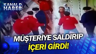 Kasiyer, Sıra Kavgasında Müşteriyi Komalık Etti O Anlar Kamerada