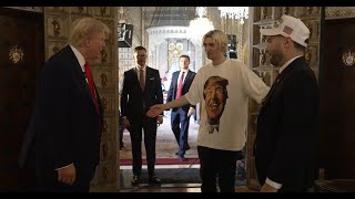 DONALD TRUMP MEETS XQC