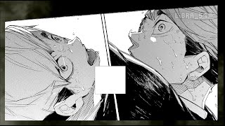 Haikyu !! - Karasuno vs Inarizaki (Manga Edit)