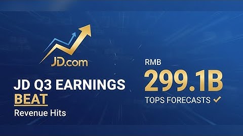 JD.com (JD) Q3 2025 winst: omzet overtreft verwachtingen, maar winst daalt door agressieve invest...