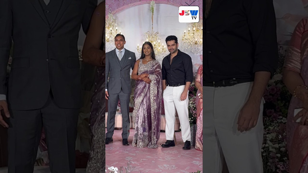 Solid ram pothineni papped at kona Venkat daughter wedding l JSW TV
