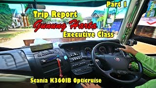 Naik Bus Gunung Harta Mesin EROPA SCANIA K360IB OPTICRUISE (Blitar-Jakarta)