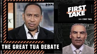 Stephen A. & Herm Edwards debate if Tua is a top-5 QB right now! | First Take