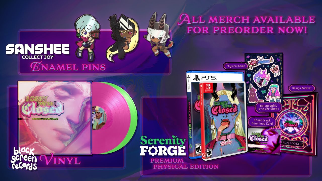 SORRY WE'RE CLOSED (ORIGINAL SOUNDTRACK)(2LP)/GAME MUSIC/(ゲーム