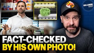 JD Vance BUSTED BY HIS OWN PHOTO – Caught Lying About Prices!!!