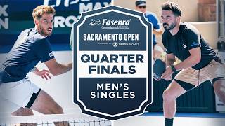 Federico Staksrud v Noe Khlif at the Fasenra Sacramento Open