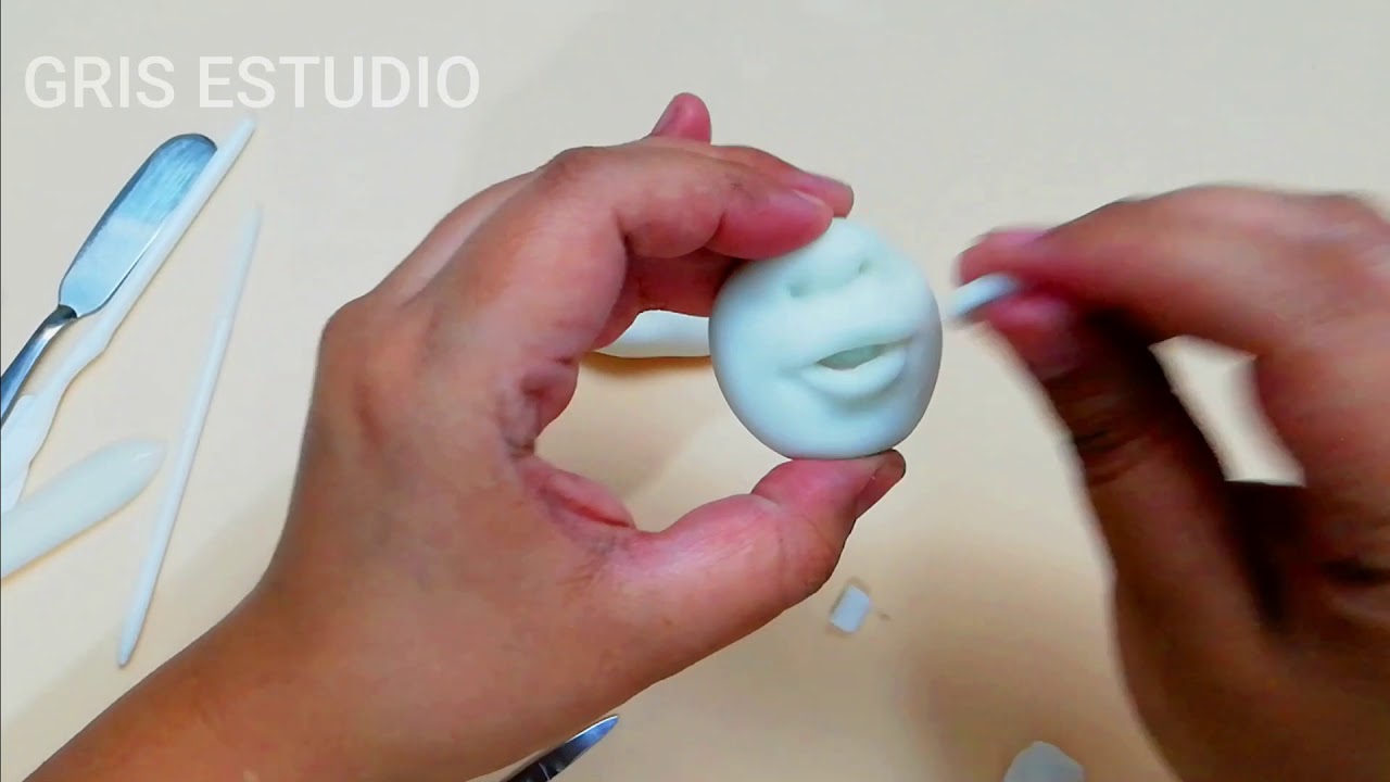 Como hacer Bocas en Porcelena Fría  dos Técnicas