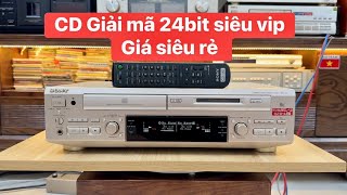 Mùng 1 Âm Lịch Mở Hàng bán CD 24bit Sony MXD-D2  lấy may giá siêu rẻ #sony #sonymxdd2 #dac #audio 