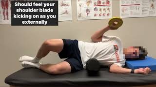 Sidelying Right Subscapularis 1