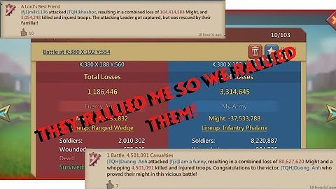 My trap burns after a long time!🔥-Lords Mobile⚔️!