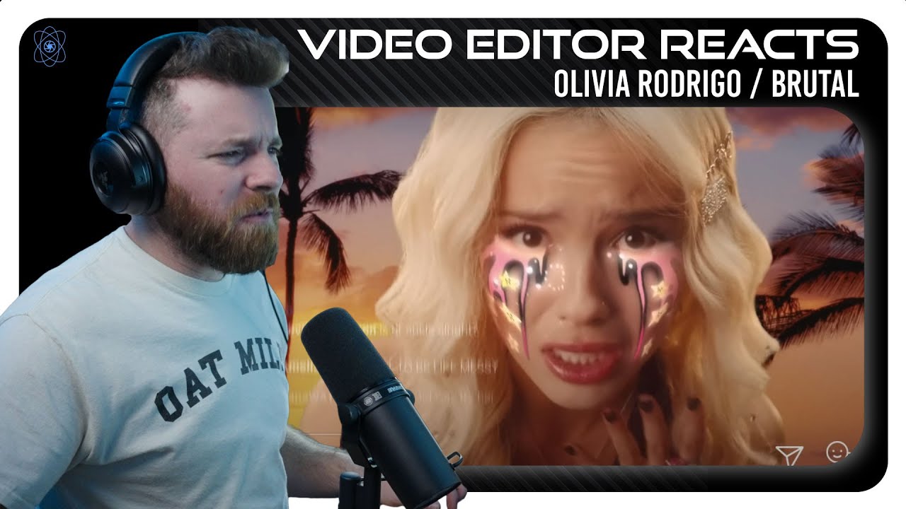 Video Editor Reacts to Olivia Rodrigo - Brutal