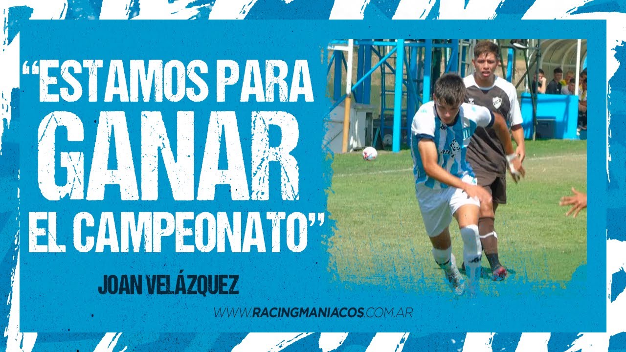 👨‍🎓⚽PROMESAS DEL TITA: Joan Velázquez, jugador de 6ta división: "Estamos para ganar el campeonato"