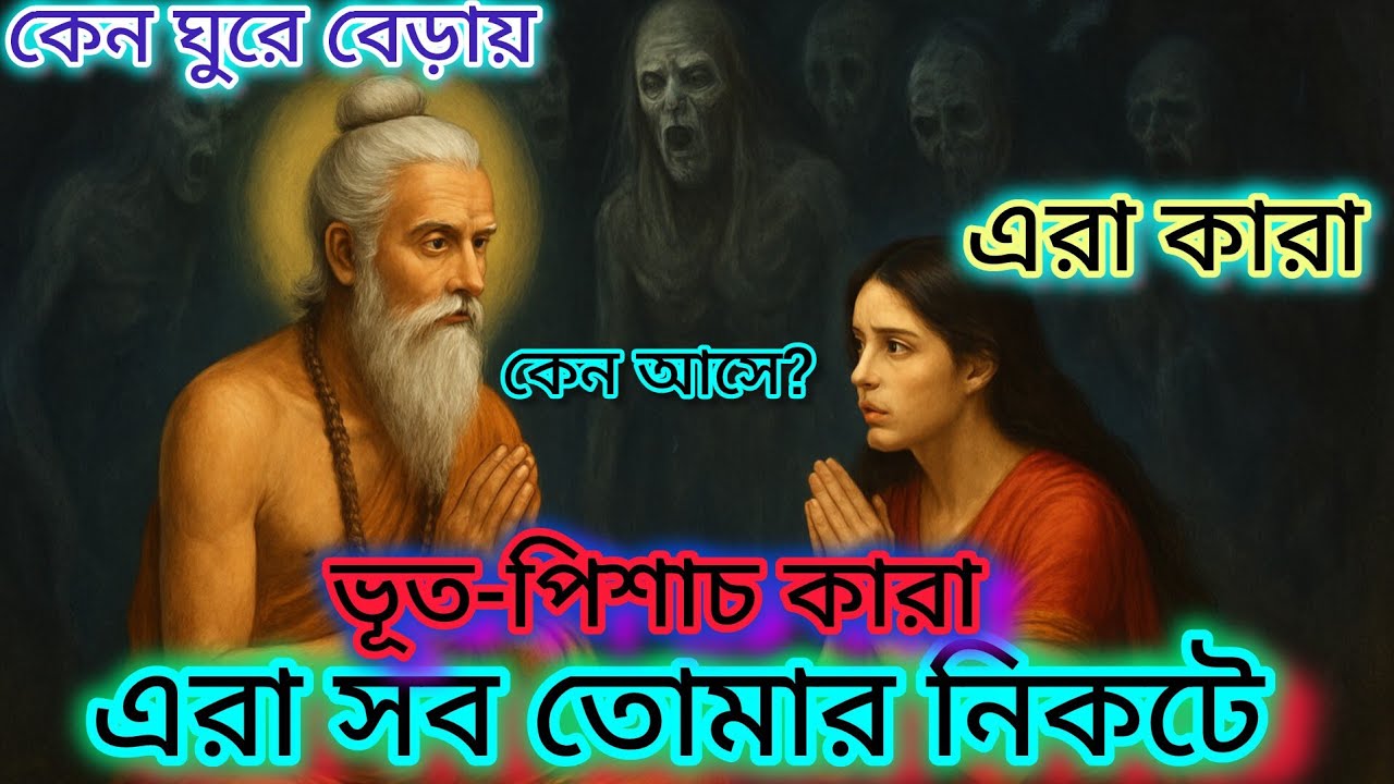 ভূত–প্রেত কীভাবে হয়? গীতা ও শিবপুরাণে লুকানো  সত্য | গুরুদেবের অলৌকিক ব্যাখ্যা