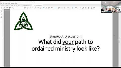 December 10, 2022 Fellowship Meeting  The Rev. Dr....