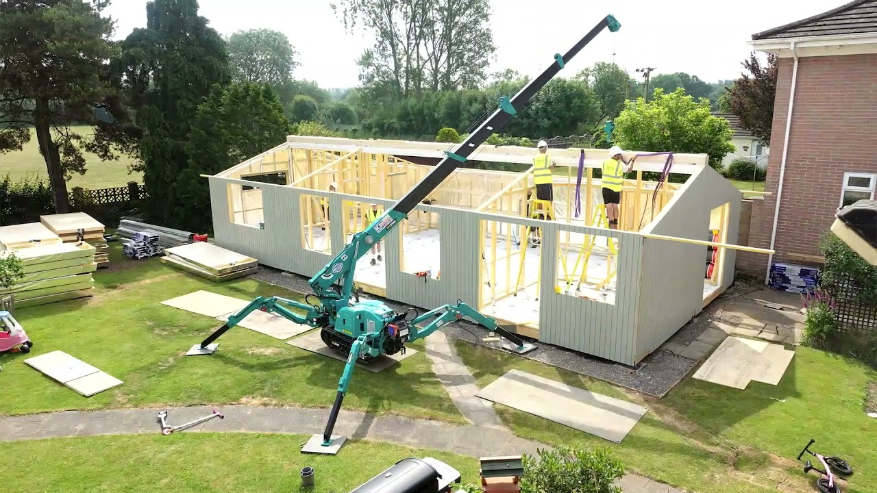 Homelodge Annexe Build Time-lapse Week 2