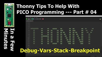 Thonny Tips - Using break points