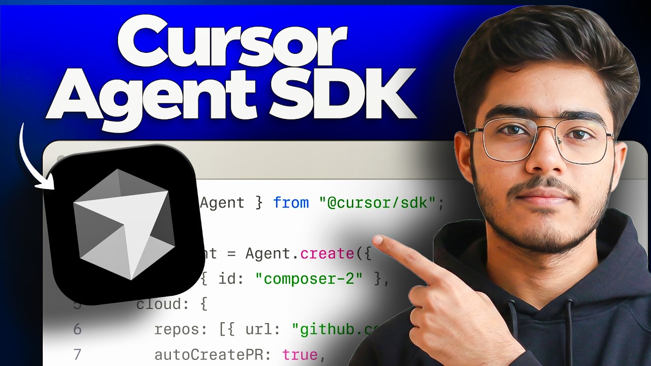 I tested Cursor's Agents SDK, and it blew my mind - YouTube