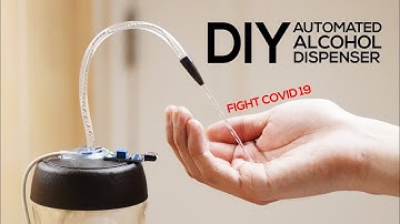 DIY Automatic Alcohol Dispenser ($3 No Arduino Needed)