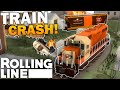 Root Beer TRAIN CRASH!!  -  Rolling Line Gameplay  -  The A&W Root Beer Line