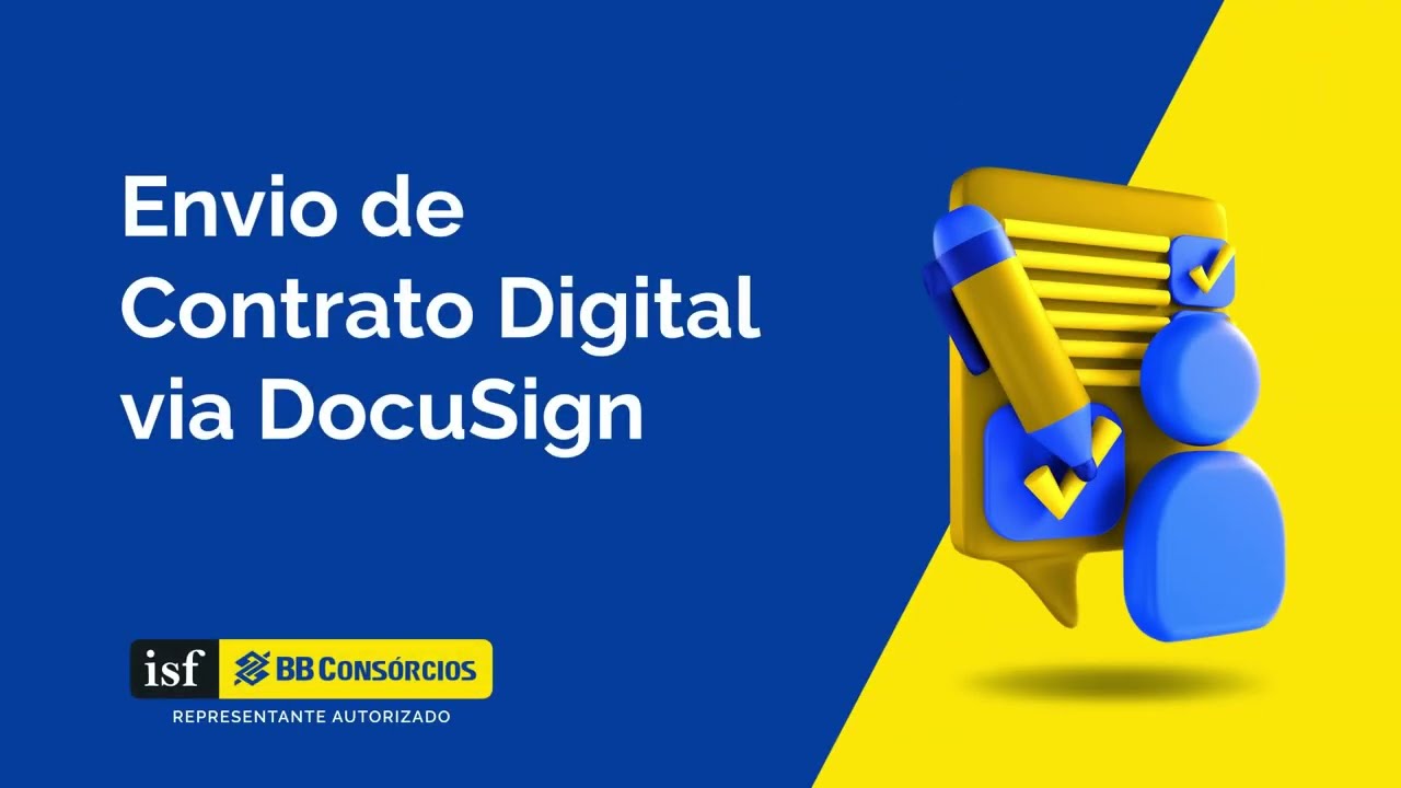 Envio de Contrato Digital via DocuSign - Passo a Passo