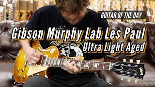 Gibson Murphy Lab Les Paul Ultra Light Aged Hand Selected Top by Norm | Guitar of the Day