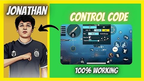 [NEW BGMI ] JONATHAN BGMI CODE ll JONATHAN CONTROL CODE ll JONATHAN GAMING ll