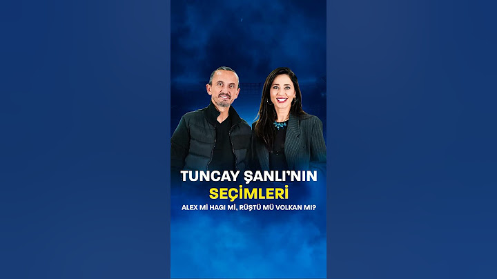 Tuncay Şanlı’nın seçimleri: Alex mi Hagi mi, Messi mi Ronaldo mu, Fenerbahçe mi Sakaryaspor mu❓
