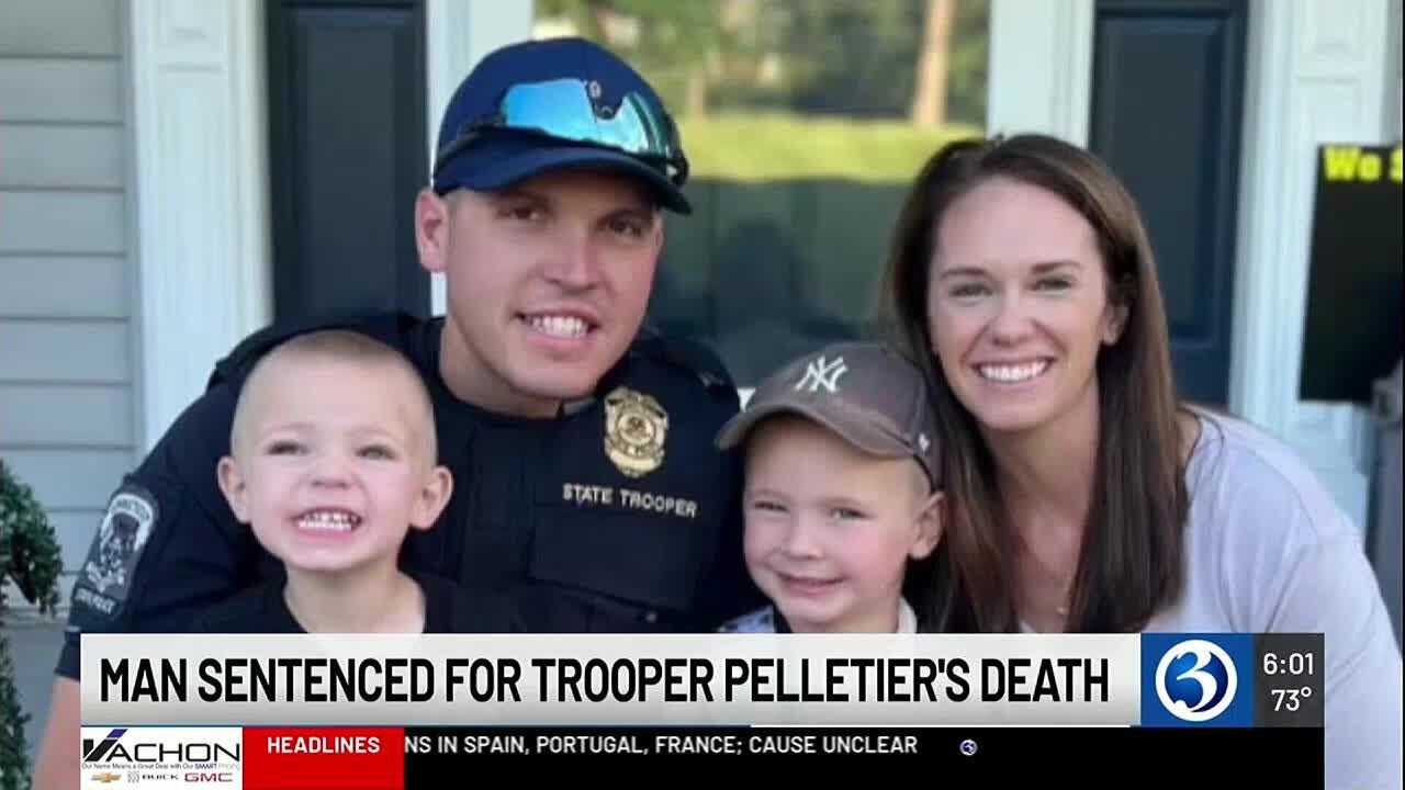 Man sentenced for hitting and killing state trooper last summer - YouTube