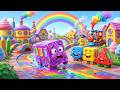 La Aventura del Tren de las Formas 🚂🔶 Canciones Infantiles y Rimas para Niños y Bebés Aprender