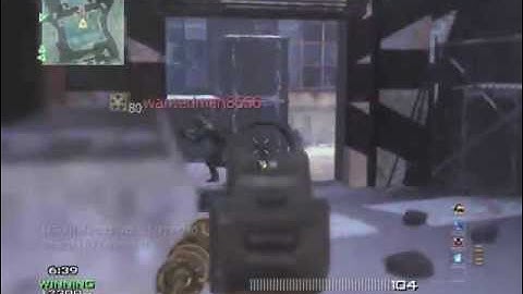 MW3 TDM M.O.A.B. P90 Outpost