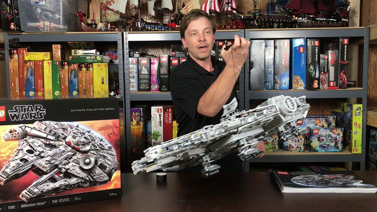 How Display Your LEGO 75192 Millennium Falcon - YouTube
