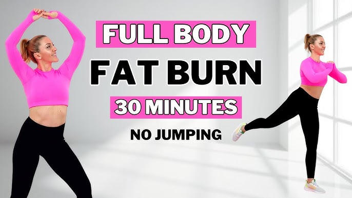 30 MIN INTENSE CARDIO HIIT + ABS Workout - ALL STANDING - No Equipment,  Full Body Home Workout 