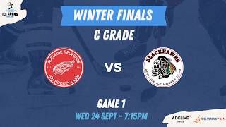 IHSA | 2025 | Winter C Grade | Grand Final Game 1 | Redwings vs Blackhawks