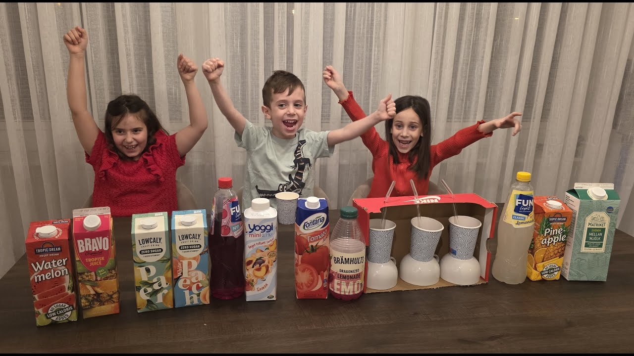 Sfida me pije të ndryshme | A mund ta gjejnë? 😄