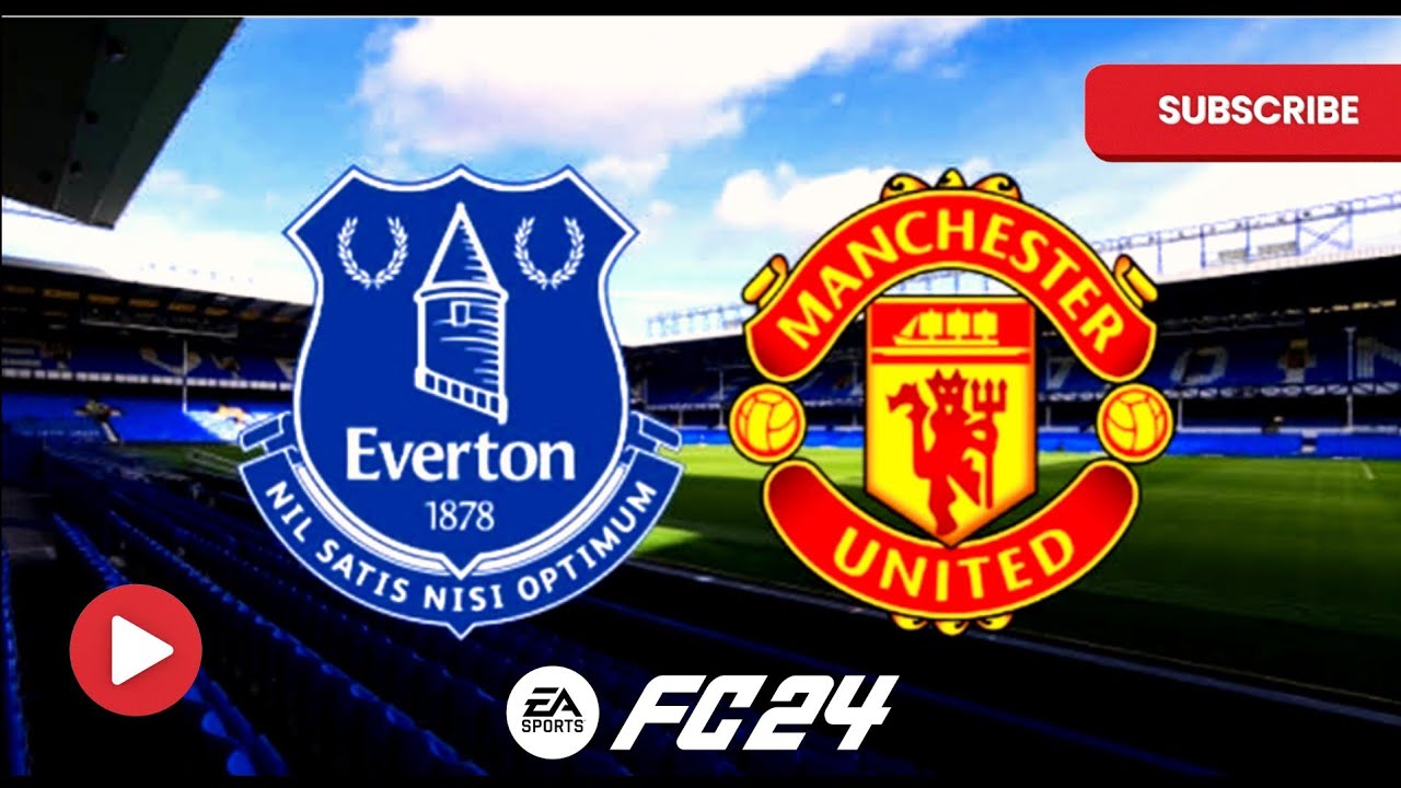 FC 24 - Everton vs Manchester United I Premier League 2023-24 I PS5 I ...