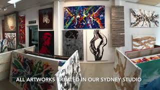 Custom Interior Design Artworks Sydney Large Format