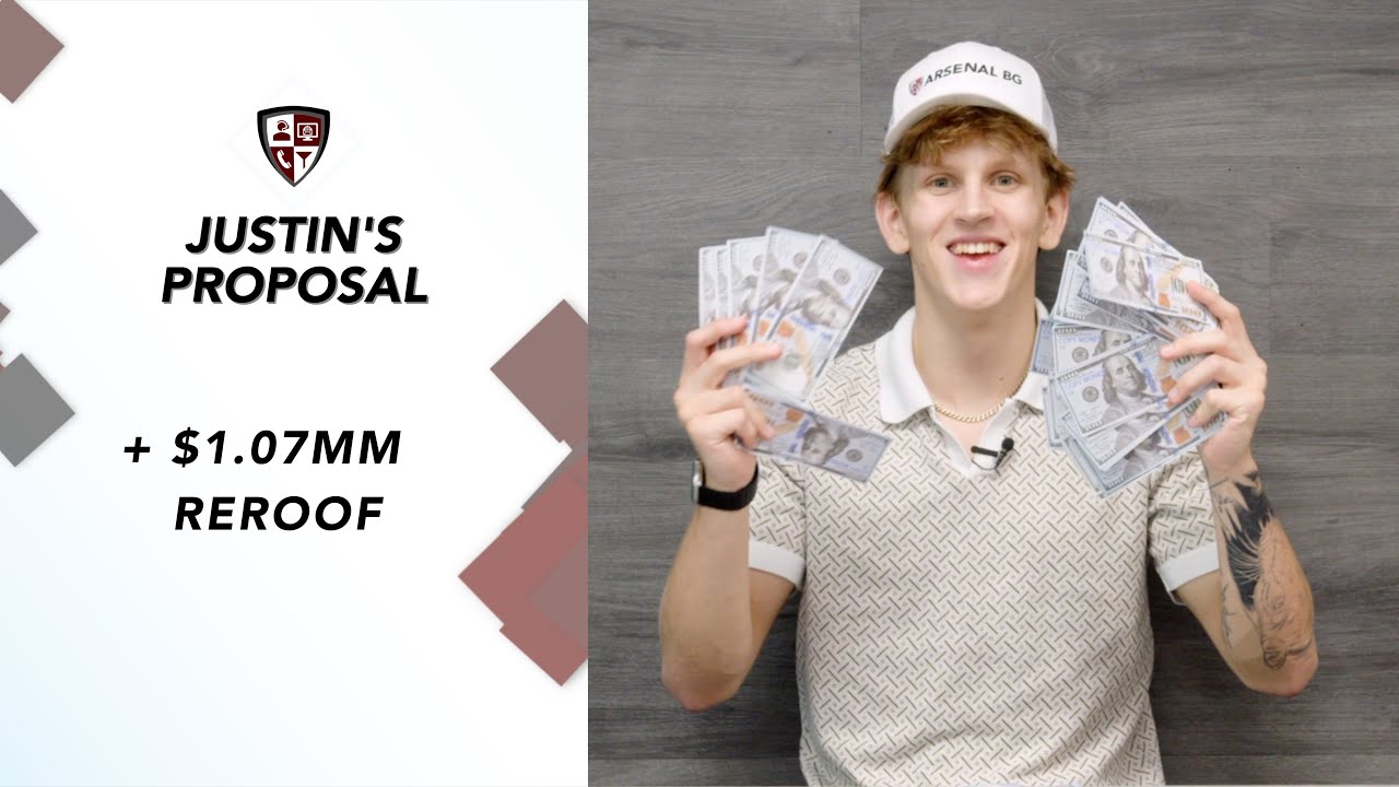 Justin's Proposal | $1.07MM ReRoof