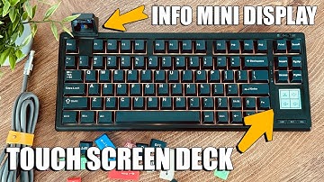 EPOMAKER RT80 - 75% Wireless Keyboard with Dual Screen!