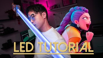 Rumi Sword Full LED Tutorial for Absolute Beginners