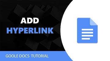 Adding A Hyperlink In Google Docs