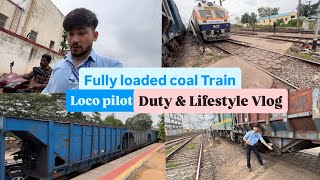 Coal train duty vlog | locopilot | Vijay ki vibe