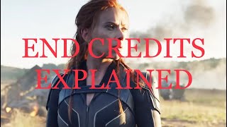 Black Widow End Credit Scene EXPLAINED!!!