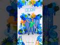 BIRTHDAY DECORATION ideas at home ✨ BLUEY DECOR😊👍Balloon Decorations IDEAS for Birthdays