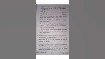 Corporate accounting k questions paper 4rth sem 2022