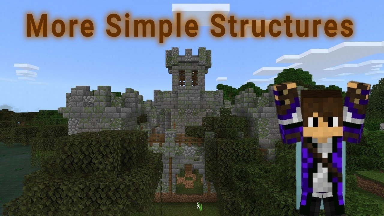 More Simple Structures / Más estructuras simples addon para minecraft ...