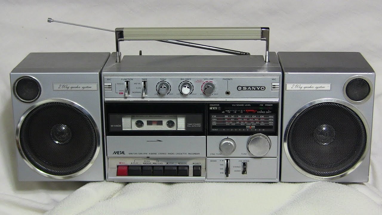 Sanyo M-V40K Restore to Recording on Cassette voice & radio for