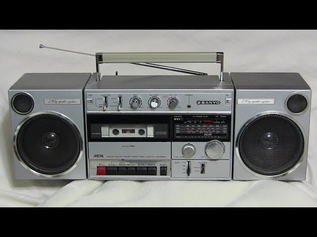 Sanyo M-V40K Restore to Recording on Cassette voice & radio for